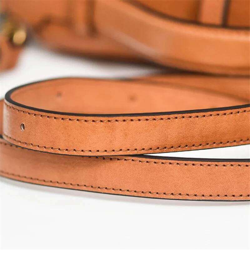 Designer Natural Genuine Leather Women's Shoulder Messenger Bag Fashion Real Cowhide Multi-Compartment Female Handbag
