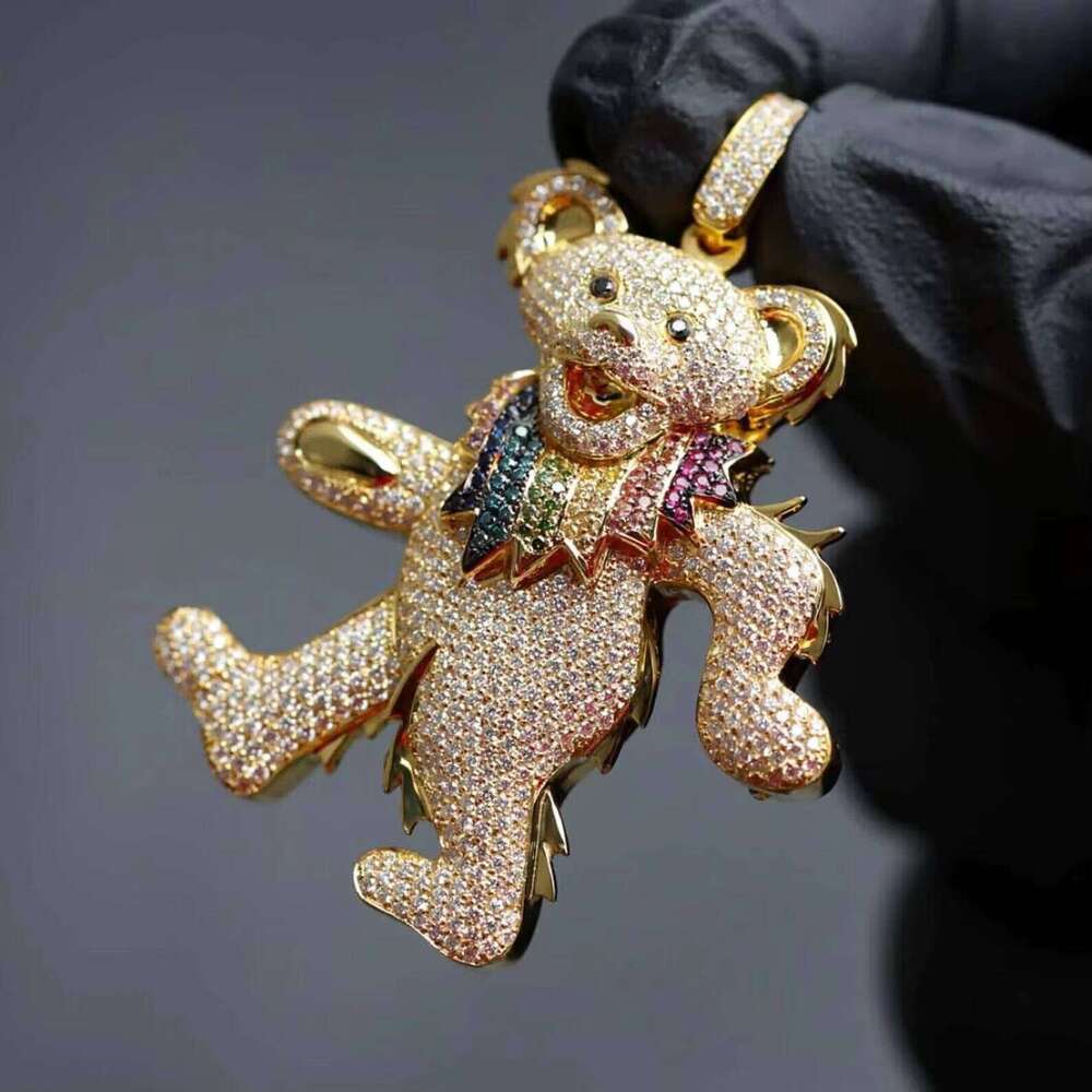 Factory Custom Iced Out VVS Moissanite Hip Hop Pendant Pass Dia Tester made in Sterling Sier Jewelry