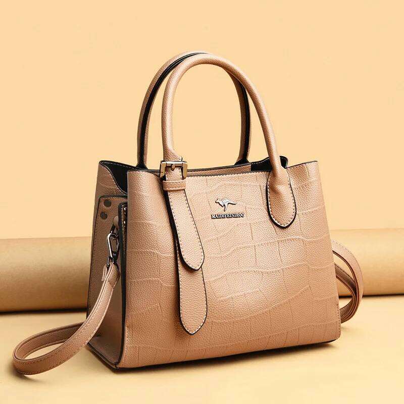 Fashionable Women Handbag 2025 Elderly Mothers Shoulder Large Capacity Crossbody Bag