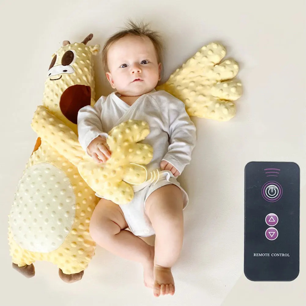 Baby Startle Prevention Sleep Companion Automatic Patting Sleeping Pillow Soothing Toy for Toddlers 250527