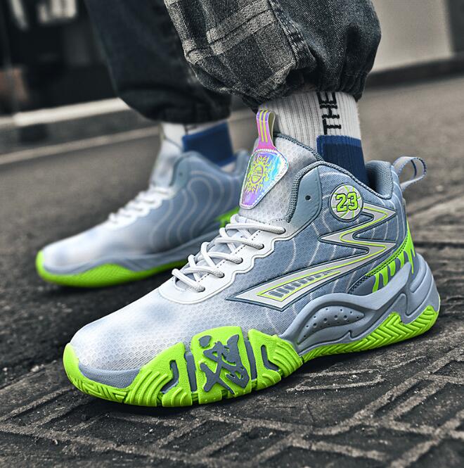 Basketball sneakers fission low top mens shoes new lightweight high rebound non-slip glow-in-the dark breathable sneakers Z 5.27-2