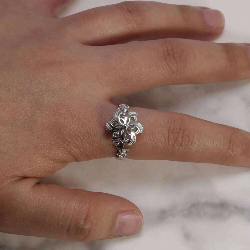 Genuine Sterling Sier Ladies the Galadriel Nenya Zircon Ennagement Wedding Band Ring