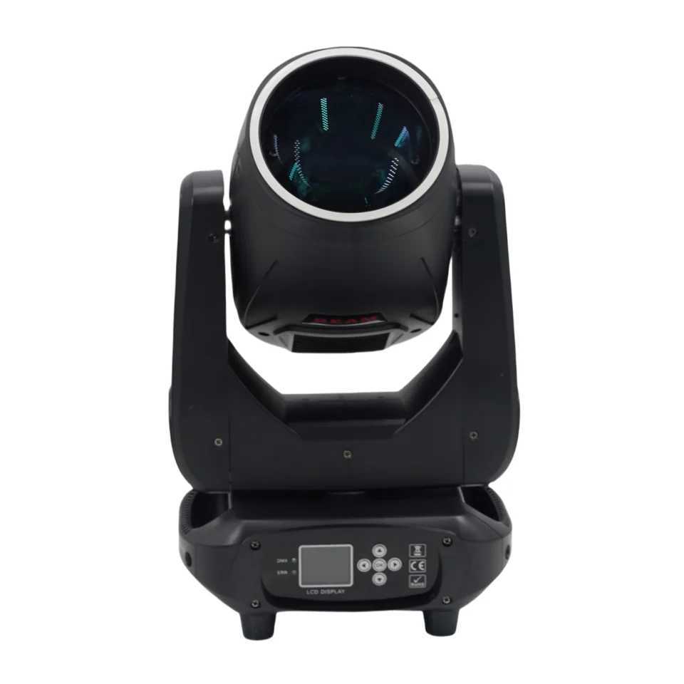 300W Mini BEAM With Halo Effect Moving Head Light 14R Beam Wah Zoom Sharpy 16channels 48 rotating prisms DMX Stage DJ lights XJ250527