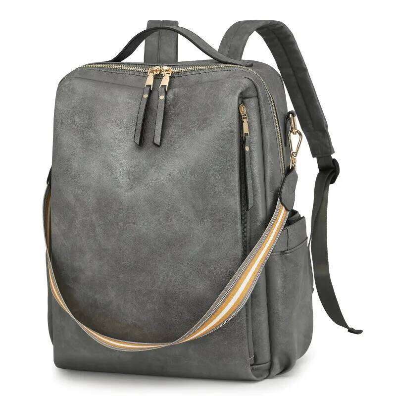 Purse for Women Waterproof PU Leather Backpack Anti-Theft Lightweight Fashion Multipurpose Travel Shoulder Bag Handbag