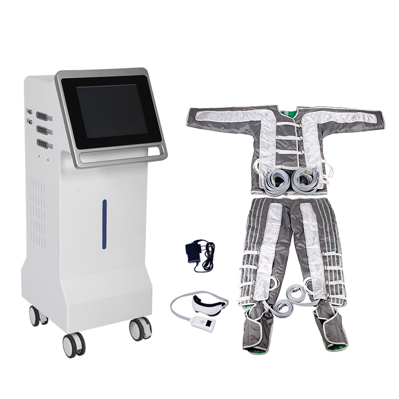 FDA/CE Vertical 24 air Bags Professional 3 In1 Presoterapia Infrared Ems Lymph Drainage Machine