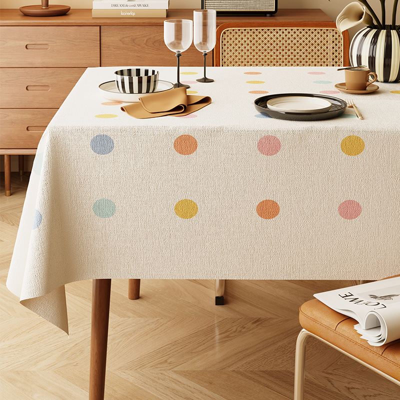 A645 Light Luxury Jifeng Coffee Table Mat: Durable, Easy-to-Wash Protective Cover for Your Desk Surface
