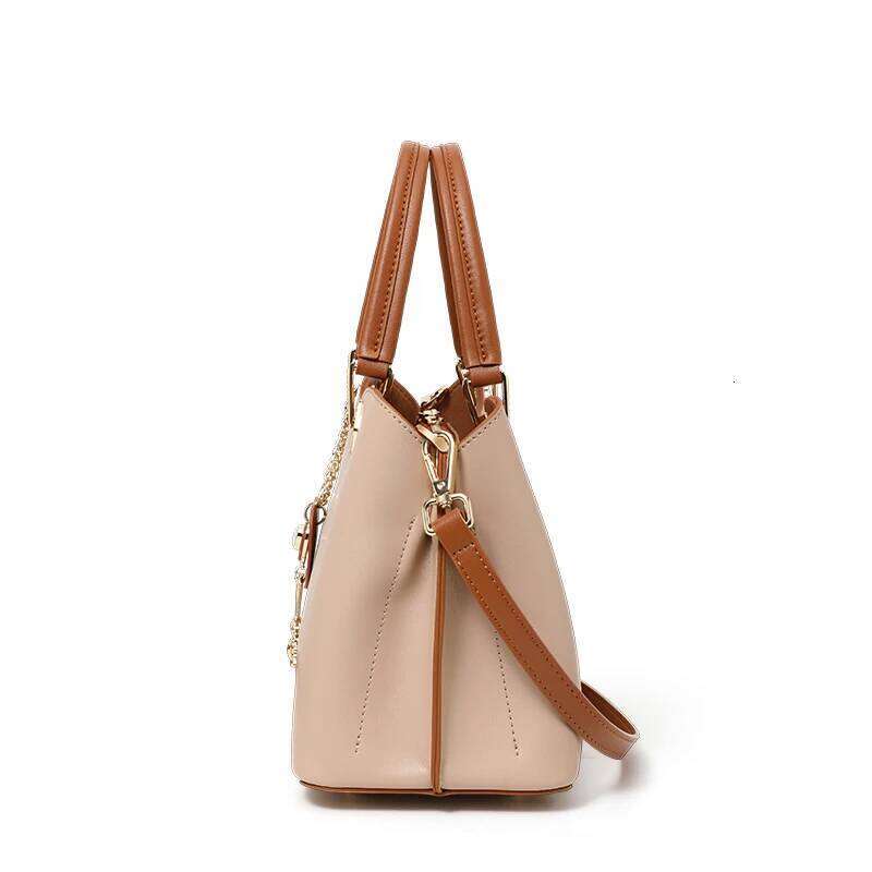 Handbag 2025 new summer genuine leather women's light high-end shoulder cross-body business bag