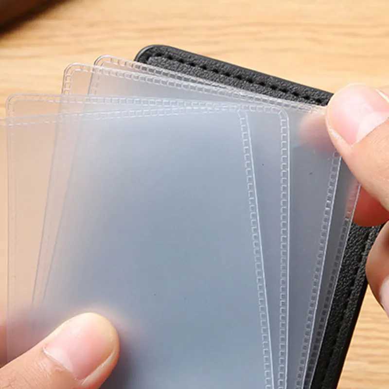 Ultra-Thin Driver License Cover Woven Pattern Card Holder PU Leather Business Pass Certificate Folder Wallet Unisex Document Bag Z250527