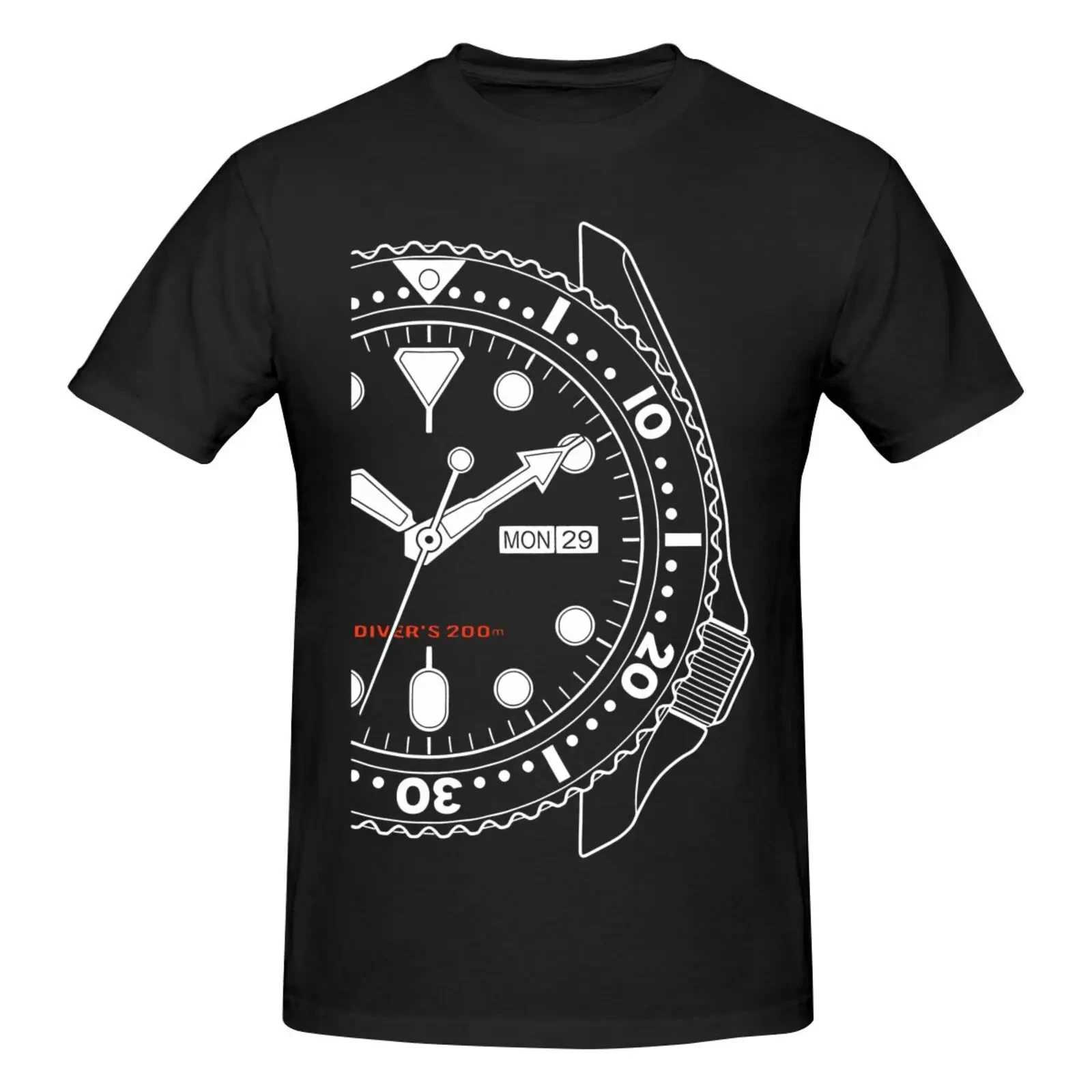 For Seiko Skx007 Watch Fans - Unisex T-Shirt Summer Mens T-Shirt Fashion Crew Neck Short Sleeve Brand Clothing Streetwear Z250527