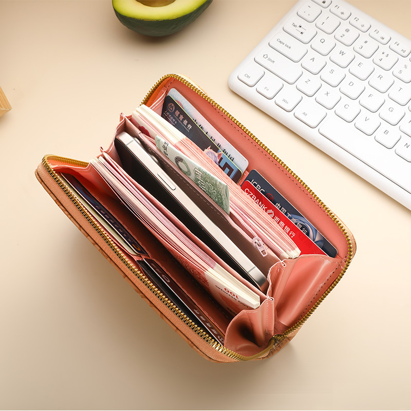 Women s long wallet Korean fashion handbag coin fashion wallet zipper multifunctional fashion women s phone bag designer men s wallet