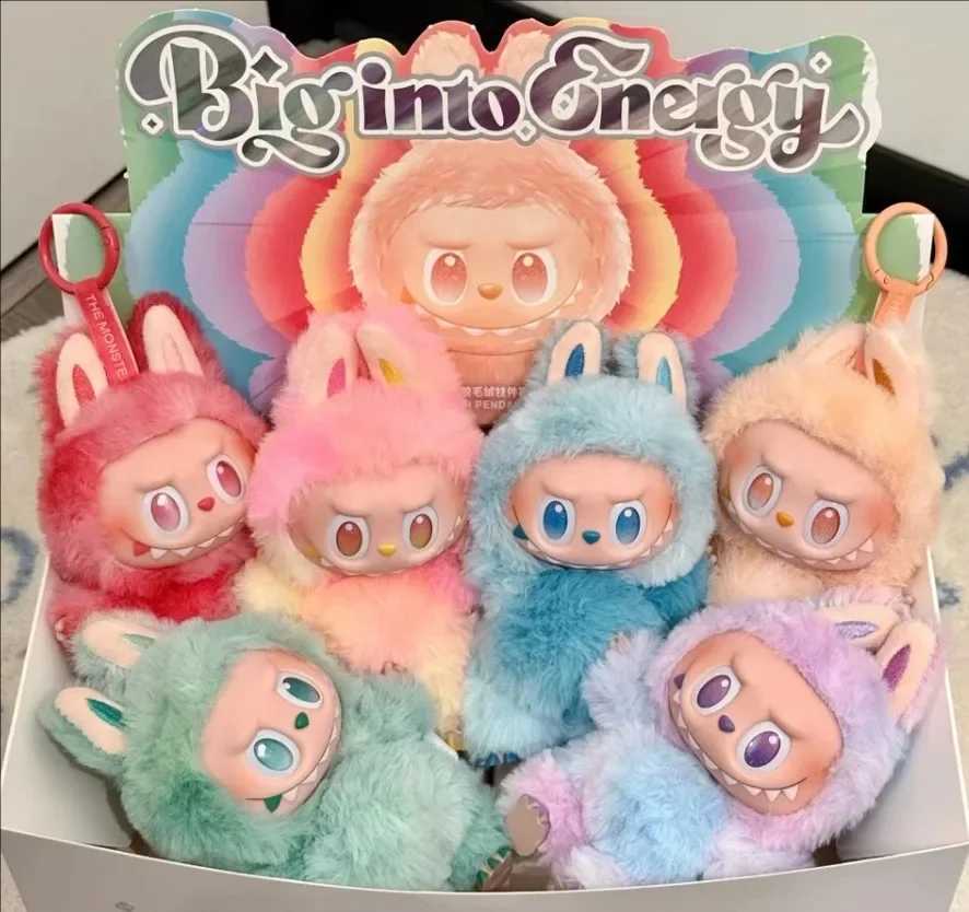 2025 New Labubu V3 The Monsters Big Into Energy Series Vinyl Pendant Blind Box Kawaii Figure Face Doll Keychain Decor Gift W250526