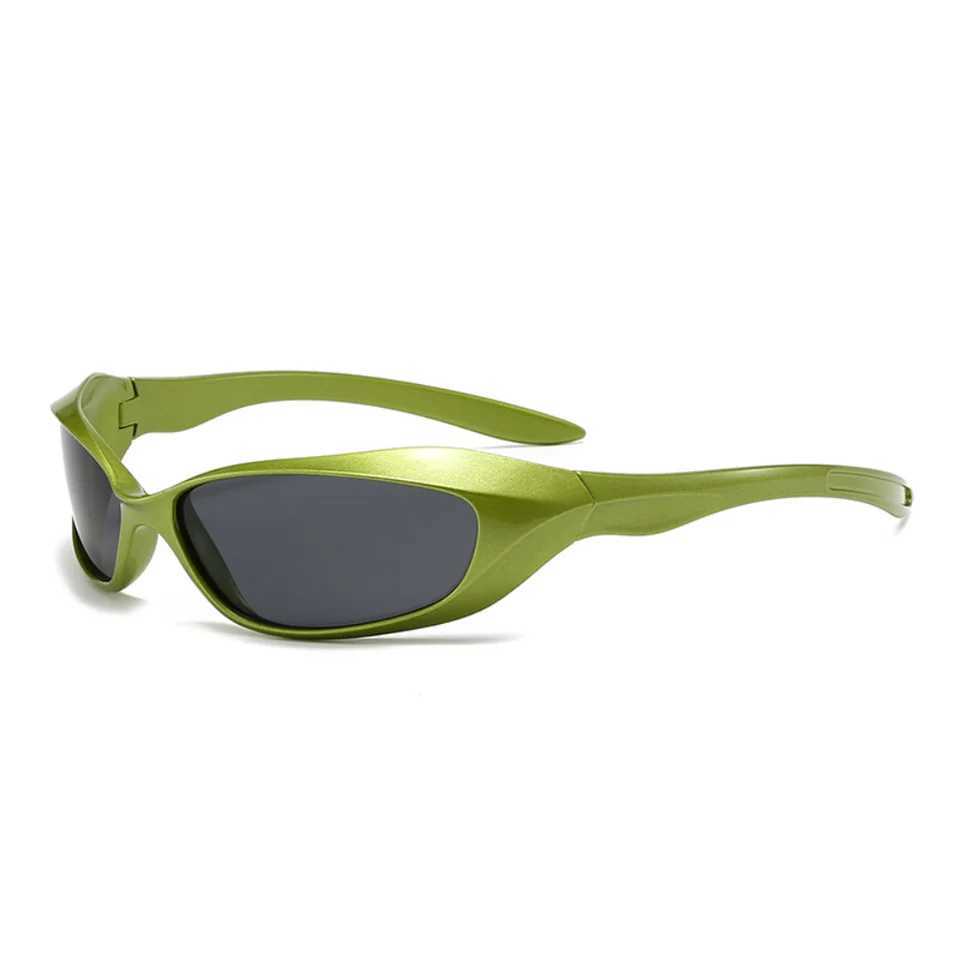 Y2K Punk Sports Sunglasses For Men Women Future Sense Integrated Sun Glasses Brand Designer Vintage Shades UV400 Fashion Goggle Z250527