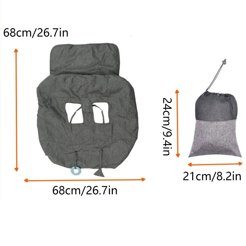 Infant Shopping Trolley seats Pad Soft Texture Cart Cover for Children Comfort 066B 250527