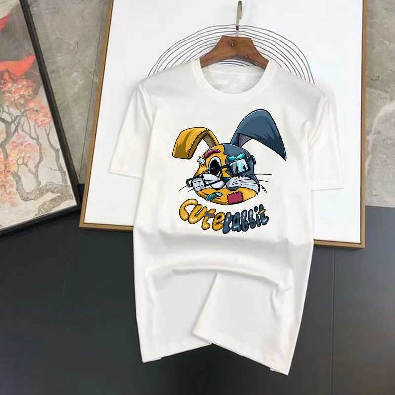 2023 Mens T-shirts 100% Cotton Unisex Fashion Casual Streetwear O Neck Breathable Short Sleeve Tops for Men Brand Printed Summer Z250527