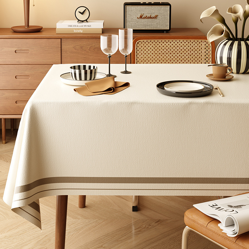 A645 Light Luxury Jifeng Coffee Table Mat: Durable, Easy-to-Wash Protective Cover for Your Desk Surface