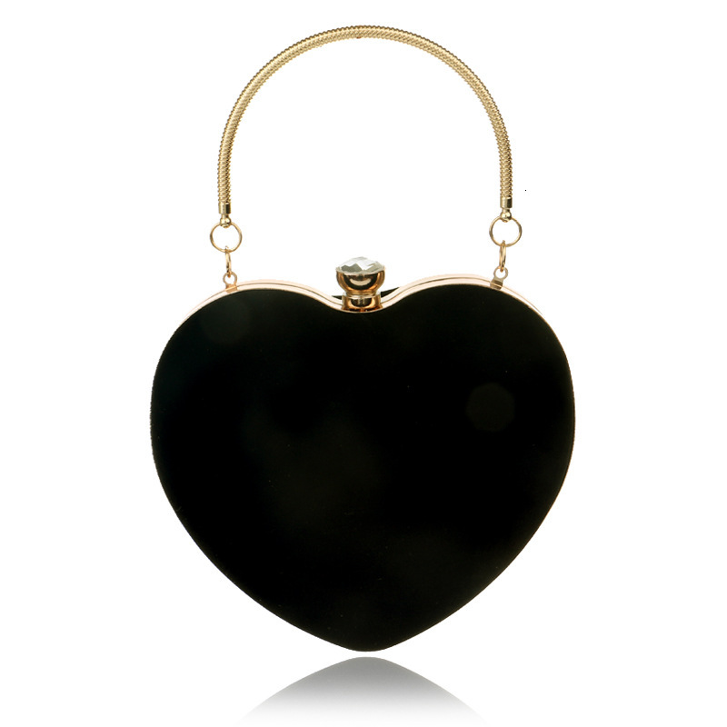 Top quality Brand High Quality New Style Heart shaped Women's Fashion Makeup Evening Bag Handbag New Free Delivery Designer Bag