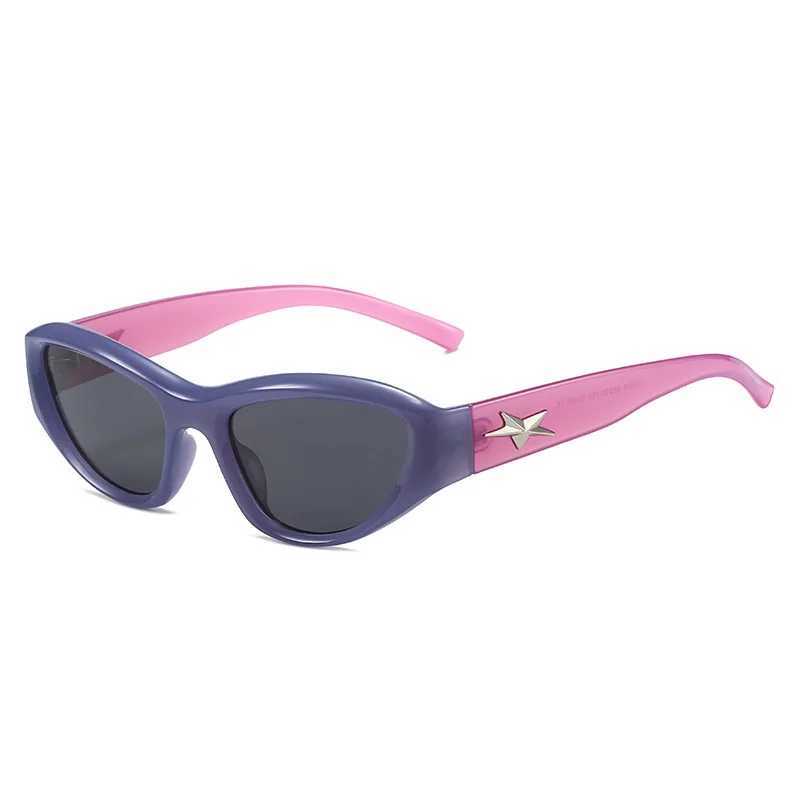 2024 New Cat Eye Sunglasses Women Fashion Vintage Female Shades Designer Luxury Sun Glasses UV400 Eyewear Oculos Gafas De Sol Z250527