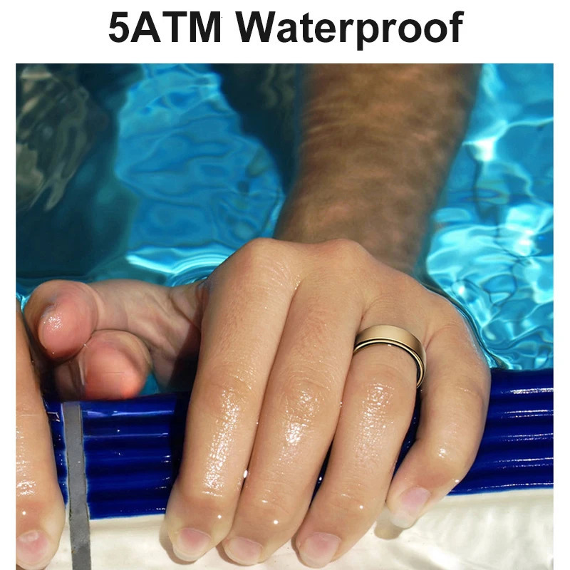 R10 Smart Ring Men Women with Wireless ChargingHealth and Sleep Monitor5ATM WaterproofMulti-sport Mode For Android IOS 250603