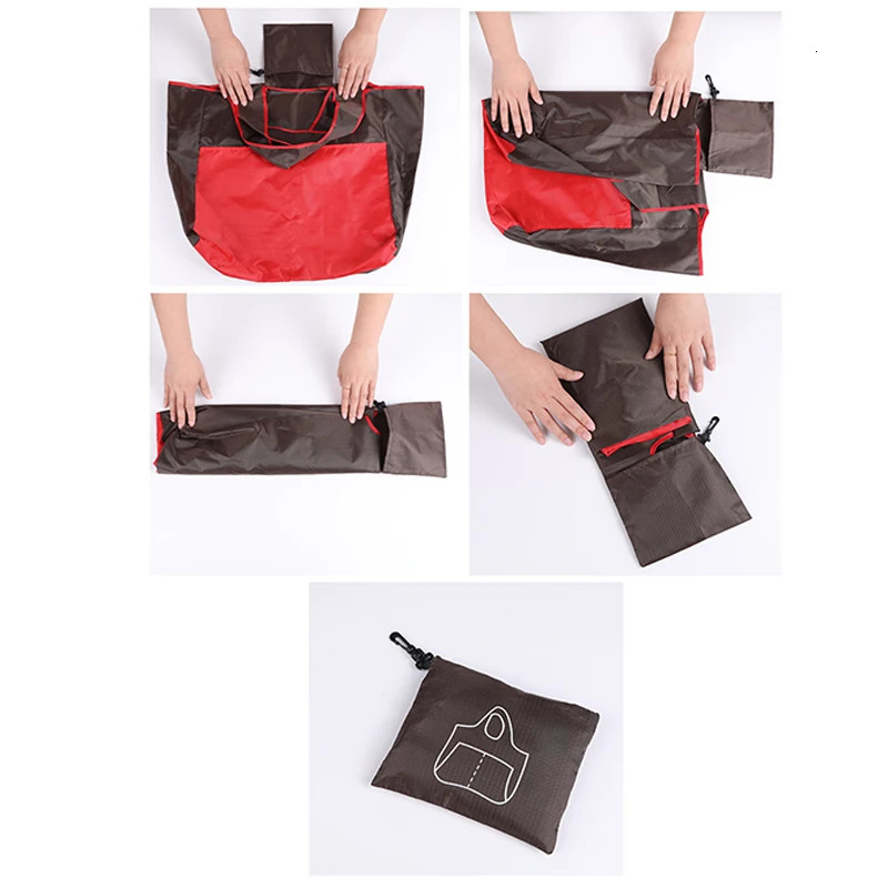 Large Foldable Shopping Bag Reusable Eco Bag Fruit Picnic Bag Grocery Package Beach Toy Storage Bags Woman Tote Shoulder Pouch 250526