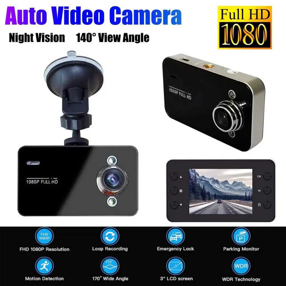 car dvr 1080P Fl HD Car Video Camera 2.7 Inch Car Camcorder Night Vision 140 View Angle Dashcam DVR Driver Recorder Parking Monitor Z250509