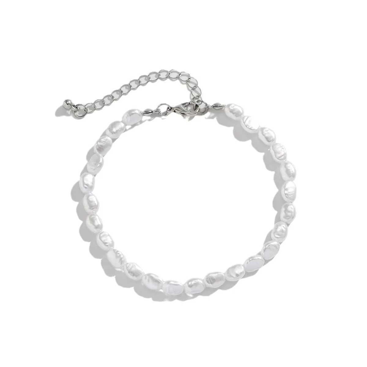 Baroque Imitation Pearl Bracelet Acrylic Beaded Womens Bracelet Fashion Jewelry Trend Accessories Simple Bracelet For Men W250526