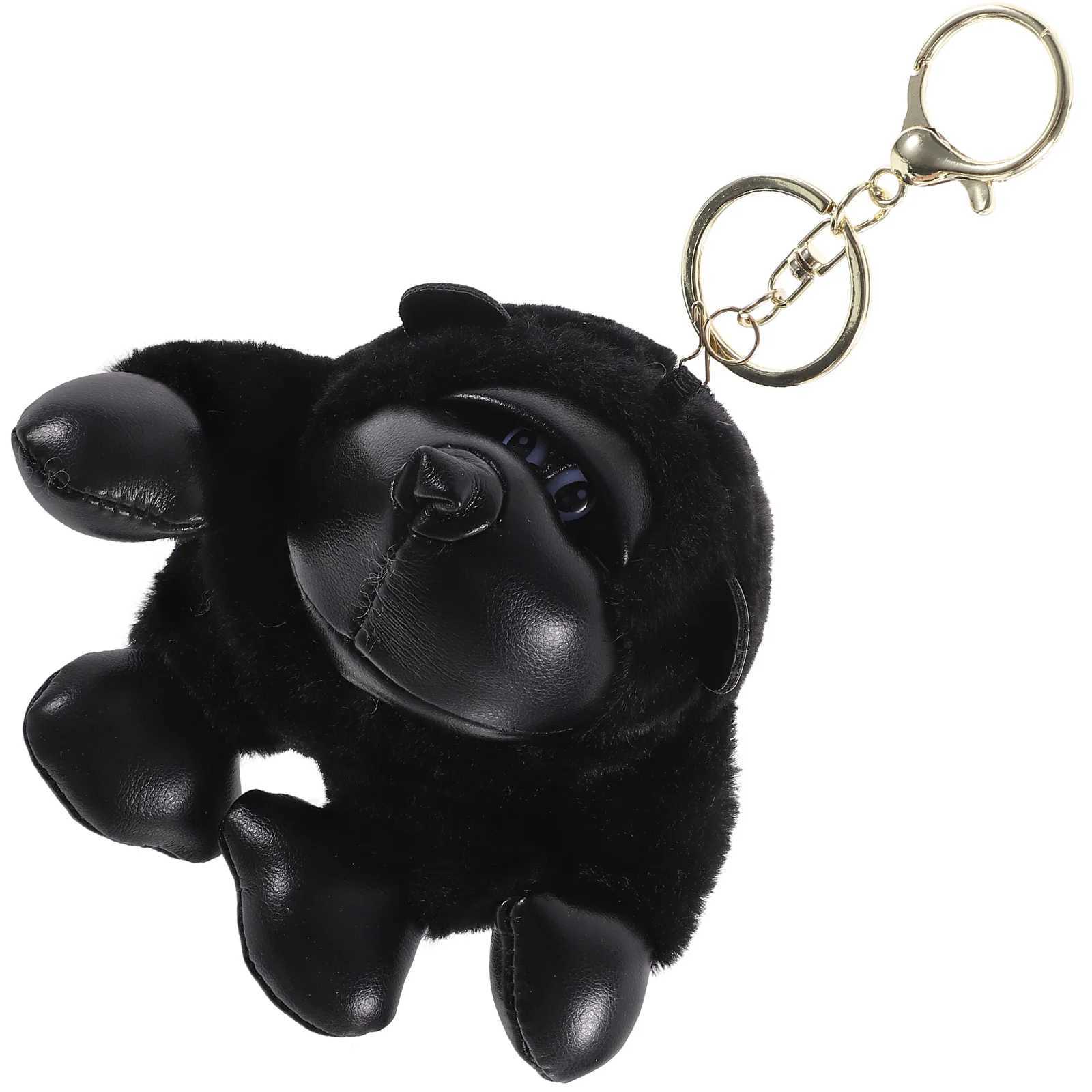 Monkey Keychain Gorilla Pendant Bags Stuffed Decor Pp Cotton Decorative W250526