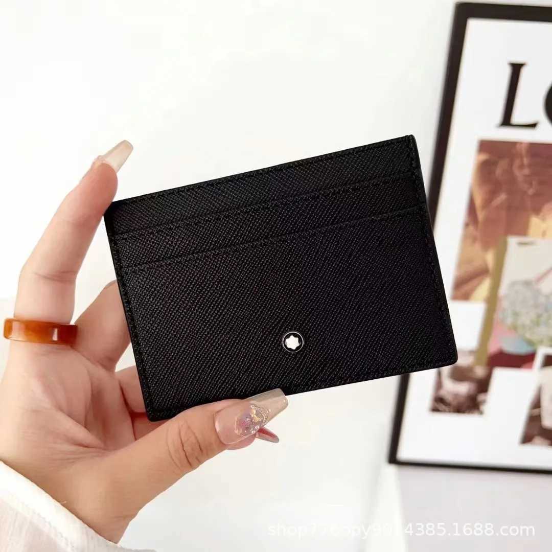 Women Men ID Card Wallet Thin Genuine Leather ID Card Holder Bags Solid Color Bank Gift Multi Slot Slim Case Z250527