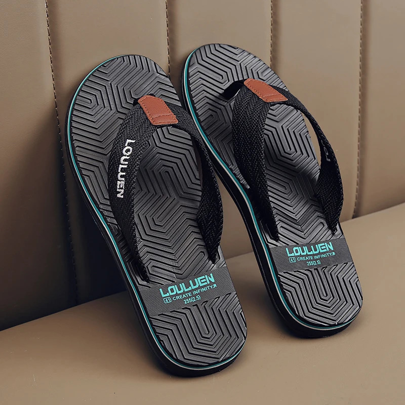 Mens flip flops super comfortable and fashionable mens summer slippers classic version cool flip flops mens shoes beach s 250526