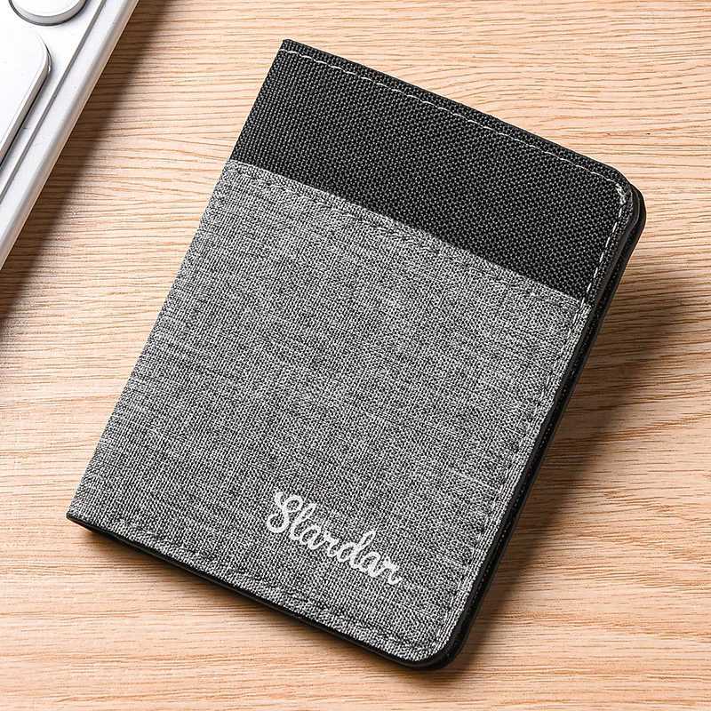 Mens Ultra-thin Anti-Demagnetization Wallet Card Holder Driver License Combo 2025 New Z250527