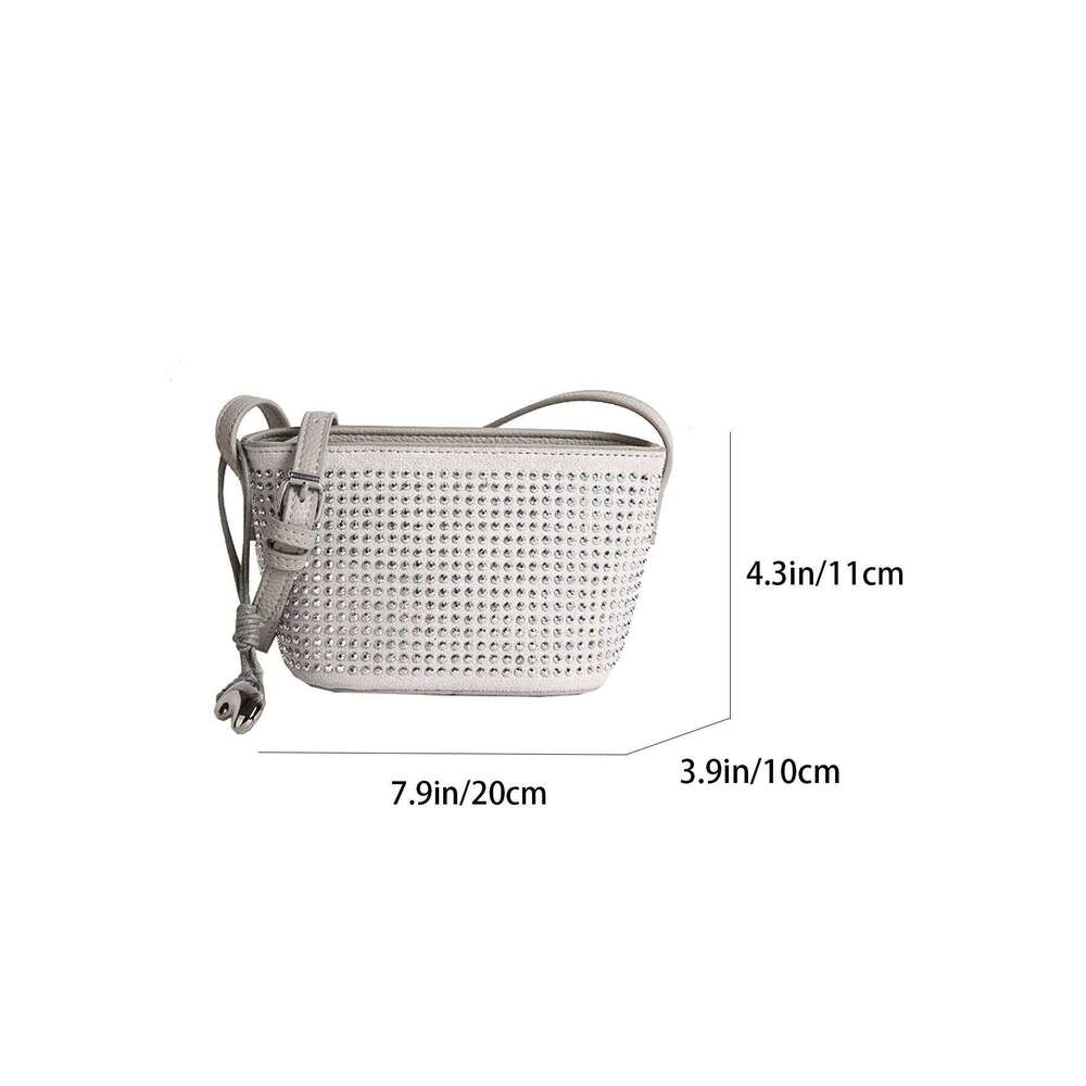 Fashionable New Cross-Houlder Bag, Foreign Style, Hot Dia Mini For Work, Shopping, Versatile Women's Bag