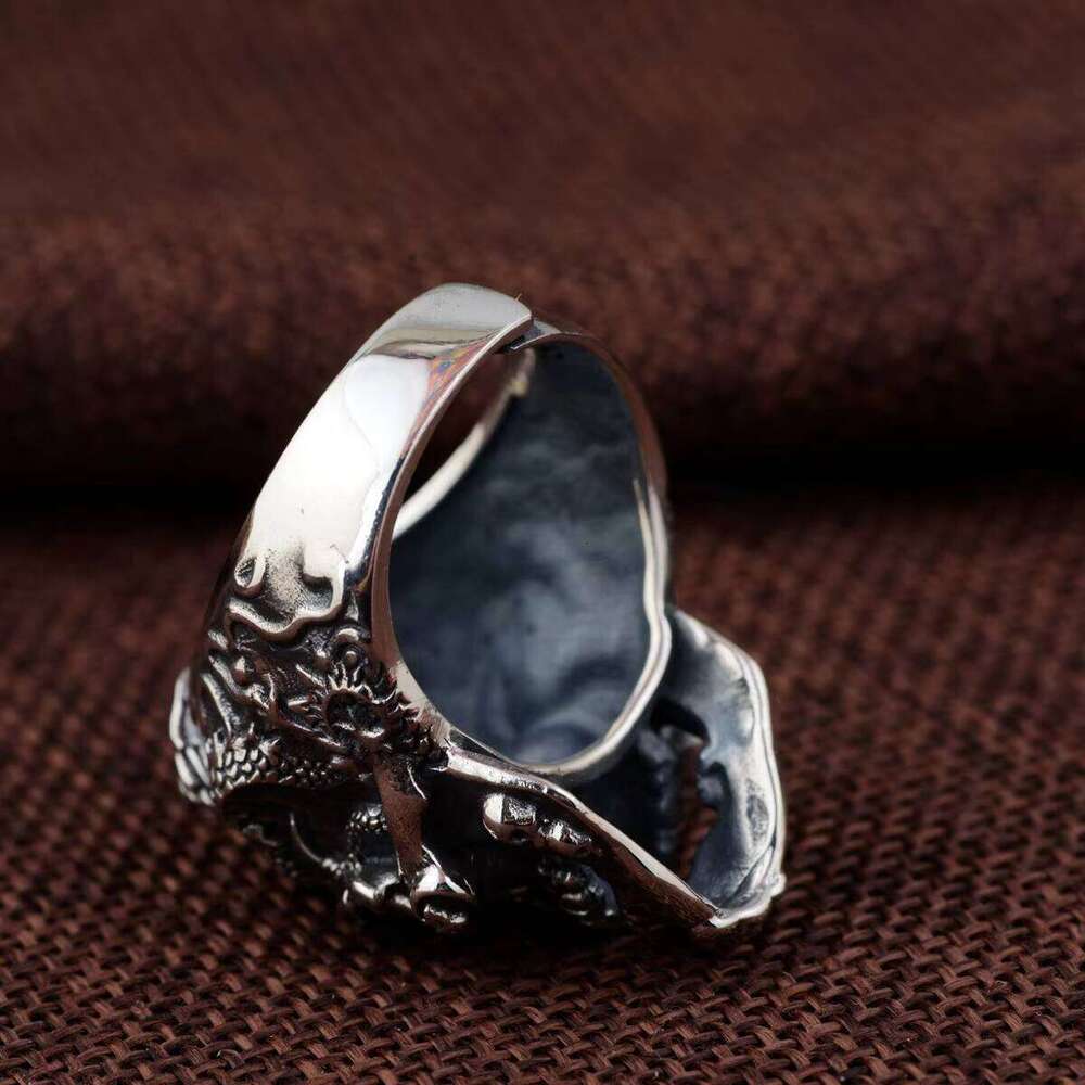 Skull Jewelry Vintage Sterling Sier Male Man Ring
