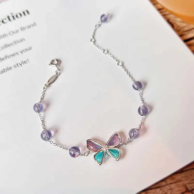 TV Series Nevertheless Han So Hee Cosplay Bracelet Nabi Women Butterfly Pendant Bracelets Jewelry Accessories Gifts W250526