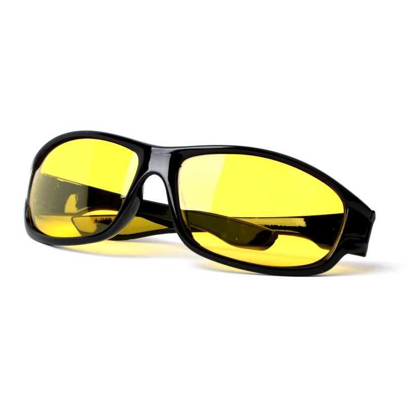 TAGION Hot Sale Polaroid Sunglasses Men Plastic Frame Retro Sun Glasses Night Vision Driving Eyewear Yellow Lenses Fishing Z250527
