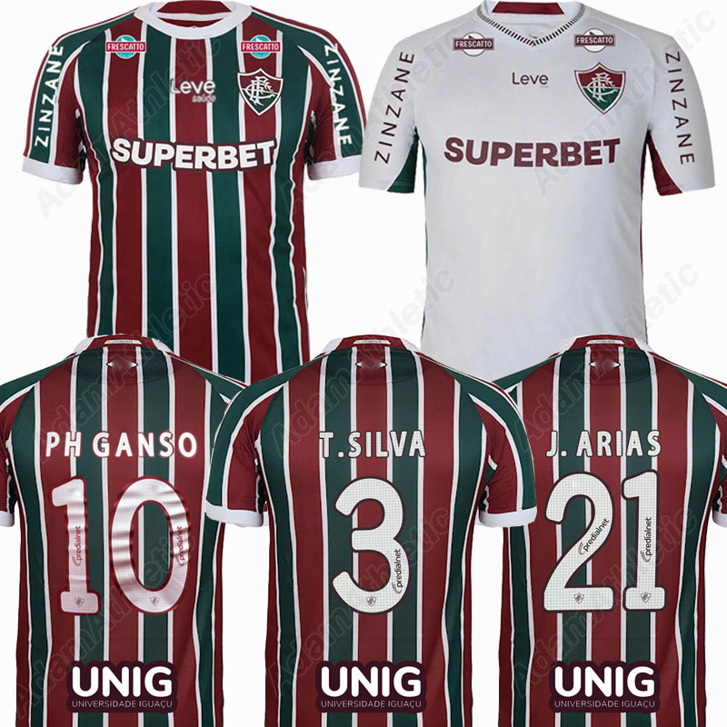 Fluminense jerseys 2025 PH GANSO T.SILVA Fluminense football shirt 25 26 J.ARIAS MARTINELLI soccer jersey