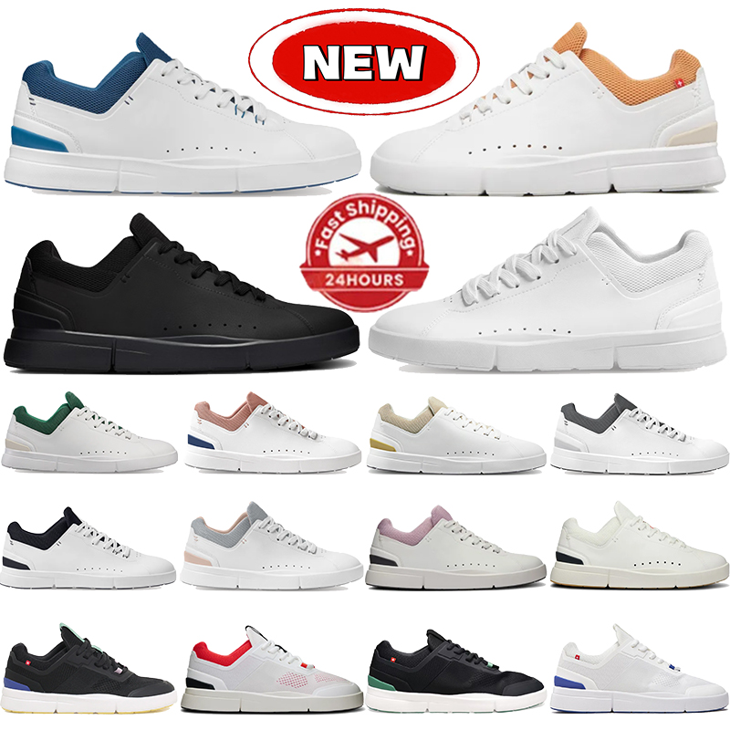 New Designer shoes Federer The Roger Advantage Spin Tennis mens casual shoe All black White Deep Blue Midnight Bronze Rose Pink outdoor men women sneakers trainers