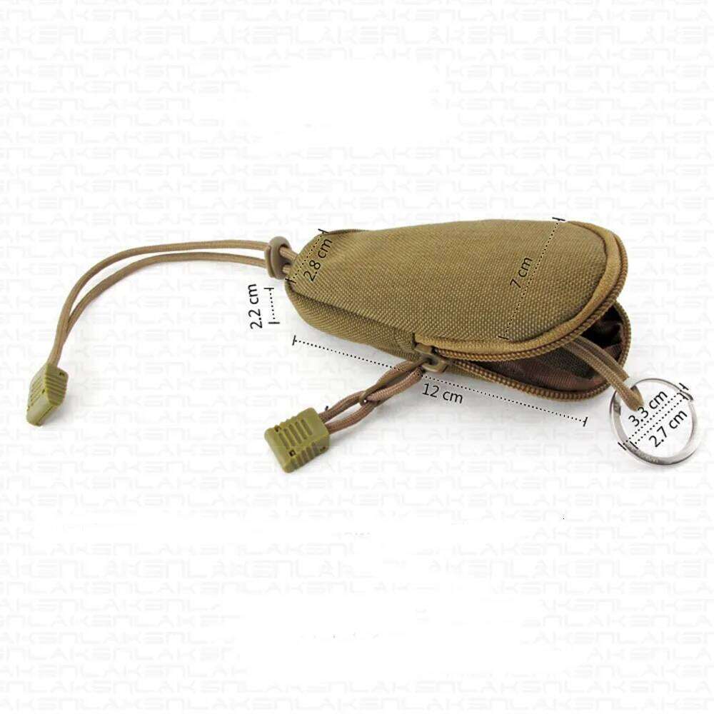 Durable Oxford Cloth Mini Holder Portable Multipurpose Men Coin Purses Easy to Use Key Organizer Outdoor