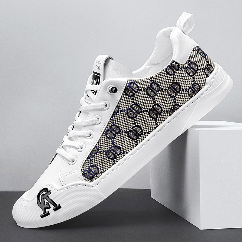 2025 New Fashionable Wear resistant Men's Board Shoes Couple Versatile Flat Sneakers Beige Black White Size 39-44 Free Shipping