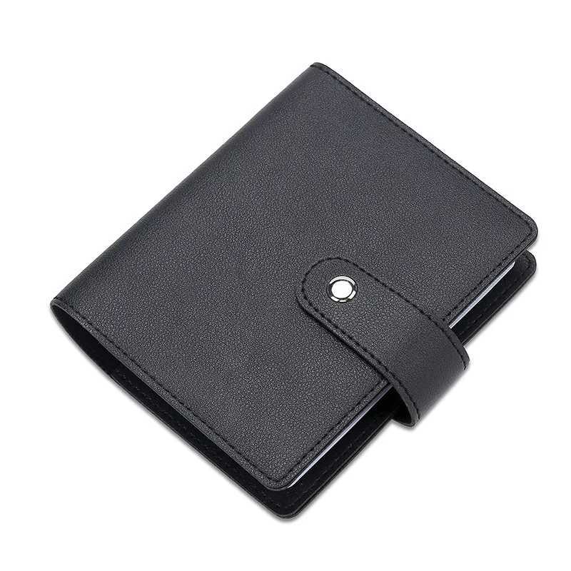 64 Slots Leather Large Capacity Womens Mens ID Case Holder Wallet Organizer Gift Business Card ID Holder Wallet Z250527