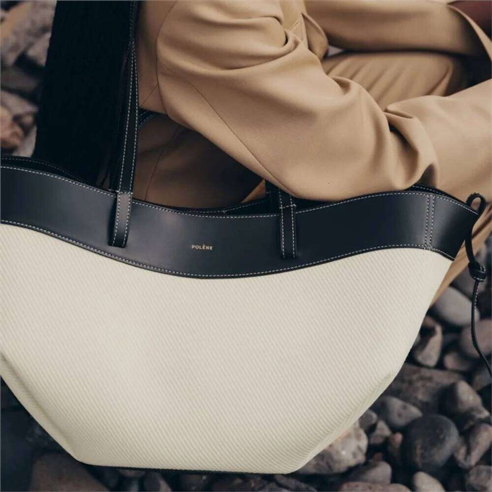 Premium Splicing Handbag P L Single Shoulder Large Capacity Commuter Tote Bag Diagonal Cross Leisure Versatile Backpack bag