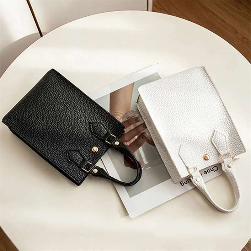 Summer New Handbag Women's Fashion Crossbody All-Match Solid Color Ladies Shoulder Bag Wallet Purse