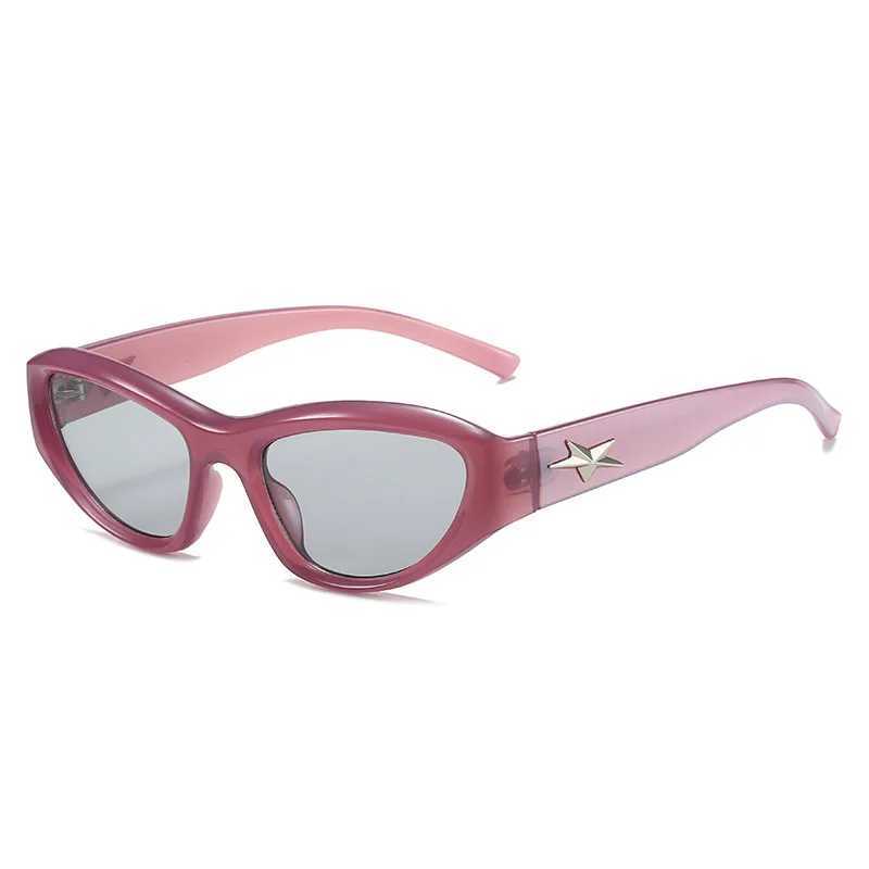 2024 New Cat Eye Sunglasses Women Fashion Vintage Female Shades Designer Luxury Sun Glasses UV400 Eyewear Oculos Gafas De Sol Z250527