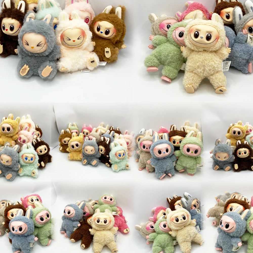 The Monsters Labubu Sit-Down Party Series Anime Figure 5.9inch Vinyl Face Doll Figure Model Bag Keychain Surprise Gift Toy W250526