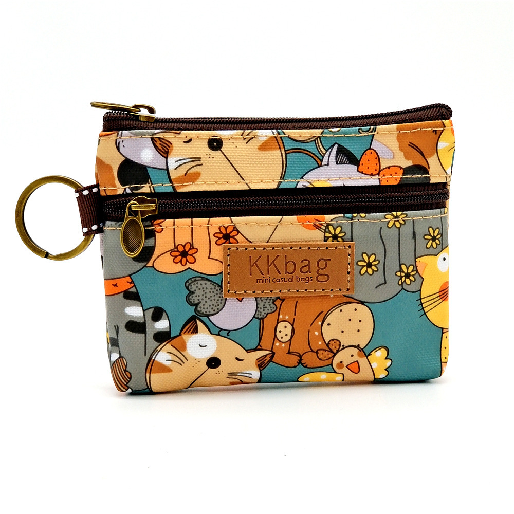 Free Shipping Designer Wallet 2023 New Printed Laminated Cartoon Purse Anti-stain Waterproof Lipstick Coin Storage Bag Women's Bag-in-bag