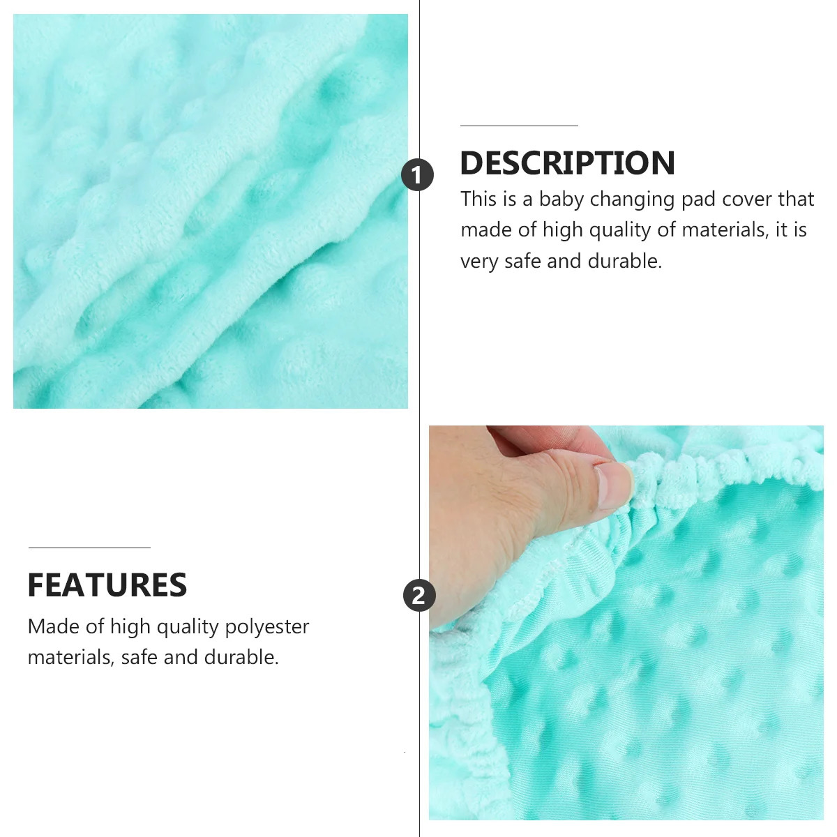 Portable Baby Changing Pad Reusable Breathable Cotton Cloth Nappy Cover Diaper Mat Polyester Material Bedding Sets Shower Gift 250517z