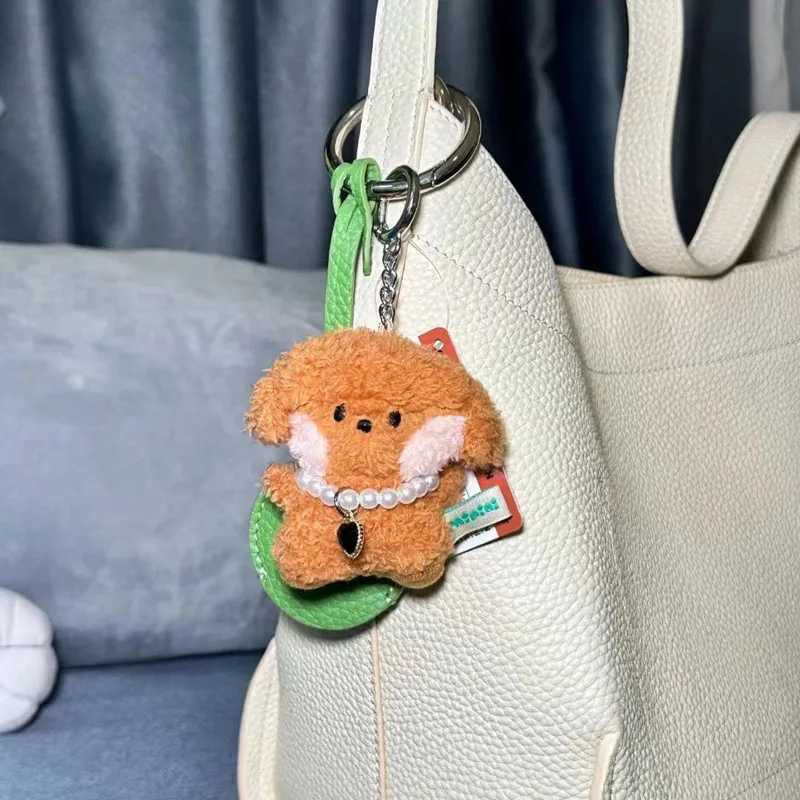 Cartoon Animal Mini Plush Doll Keychain Furry Hedgehog Pendant Keychain Cute Fox Stuffed Keychain Kawaii Keyring Gifts Wholesale W250526