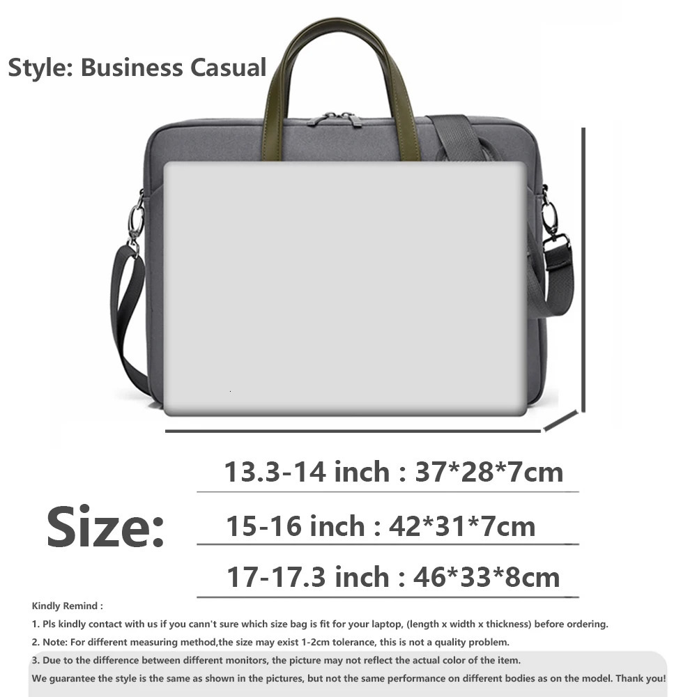 Laptop Bag For Macbook Air Pro 13 16 Case 13.3 14 15.6 17.3 Inch Notebook Case ShoULder HandBag Briefcases 250526