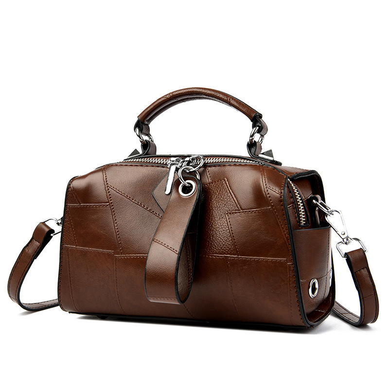 Free Shipping Designer Crossbody Bag Fashionable Geometric Splicing Pillow Bag 2025 New Large Capacity Versatile Womens Bag Casual Commuting Shoulder 