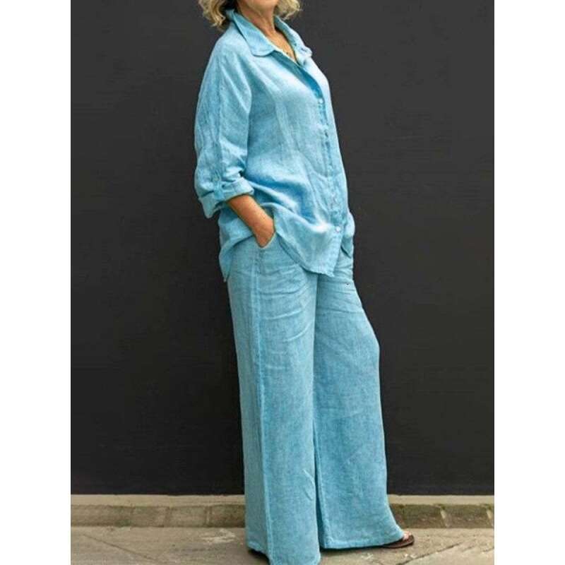 New Shirt Set 2025 Casual Urban Outfit Women's Fashion