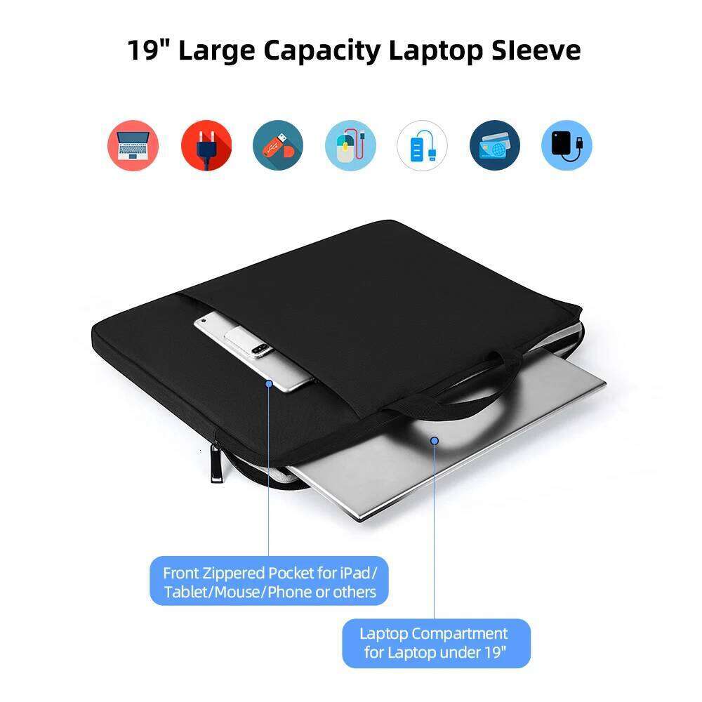 Cdisplay 19 Inch Laptop Sleeve Bag Earthquake Resistant Waterproof Wear-Resistant for Xiaomi HP Lenovo Book Air Pro Business