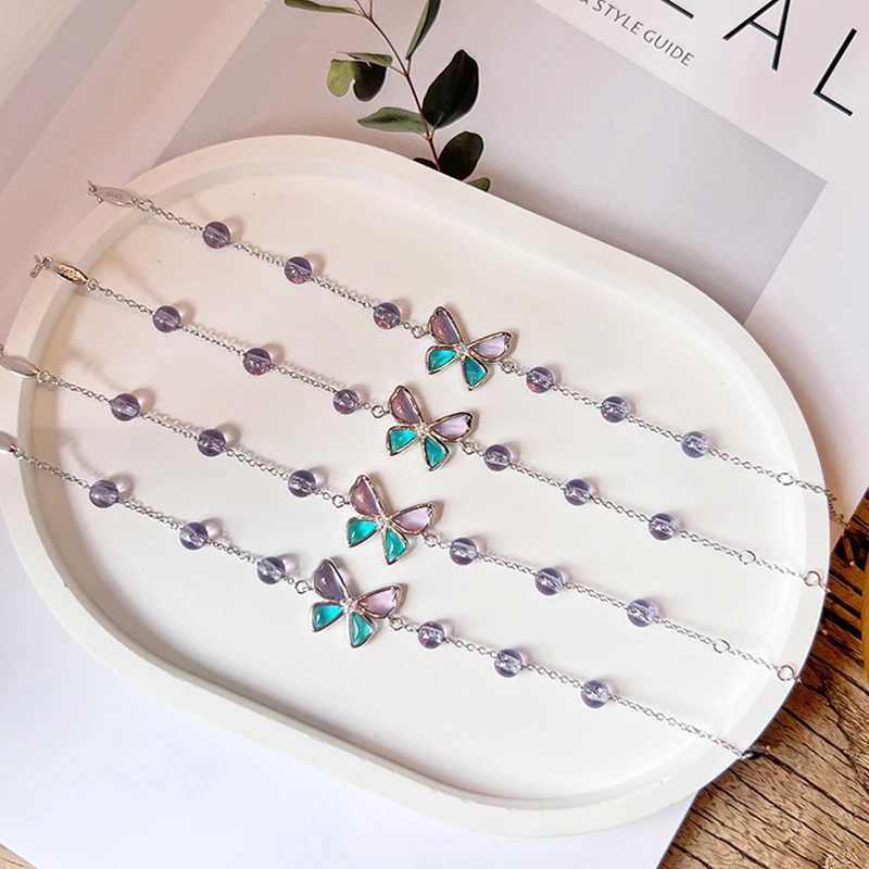 TV Series Nevertheless Han So Hee Cosplay Bracelet Nabi Women Butterfly Pendant Bracelets Jewelry Accessories Gifts W250526